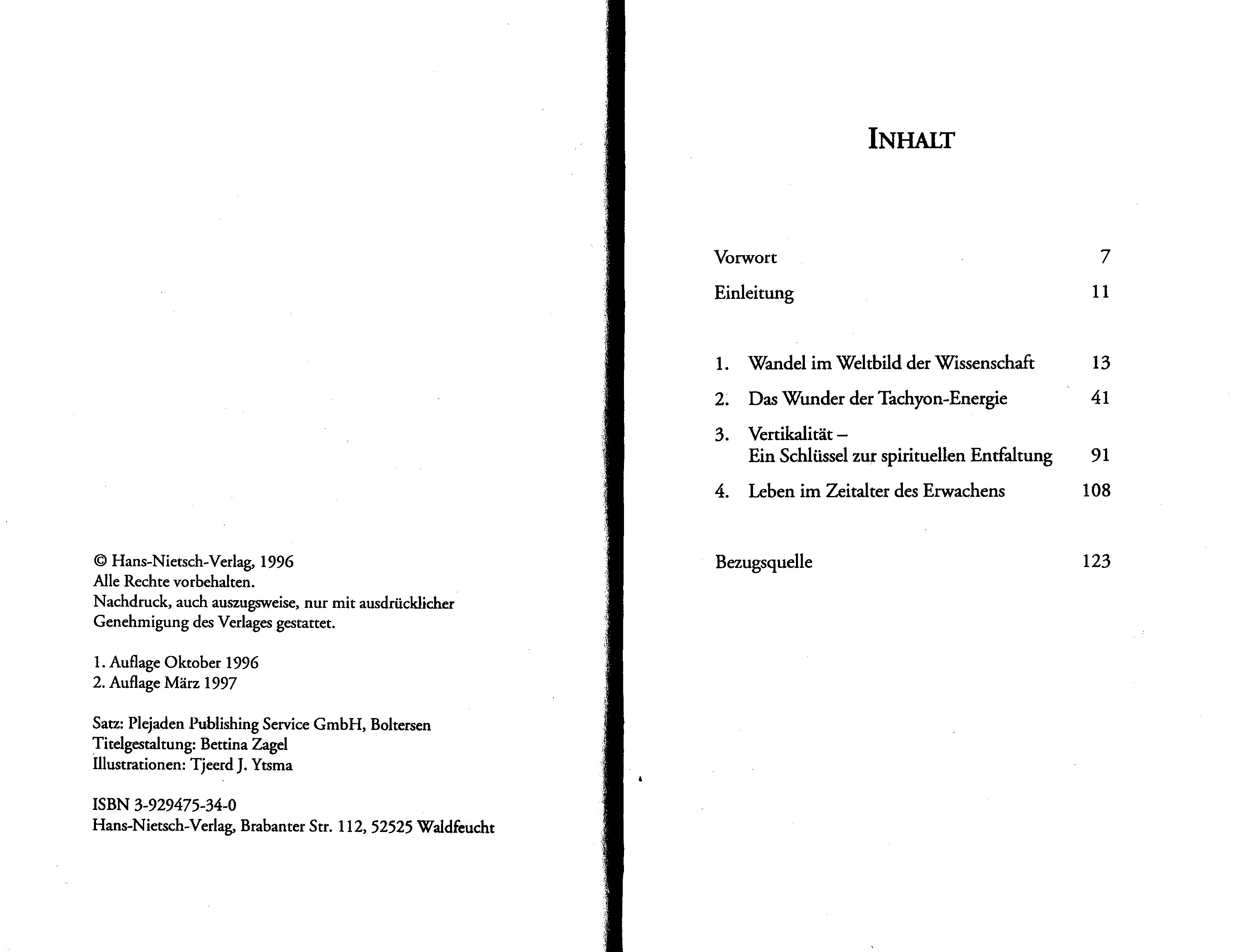 Impressum + Inhalt