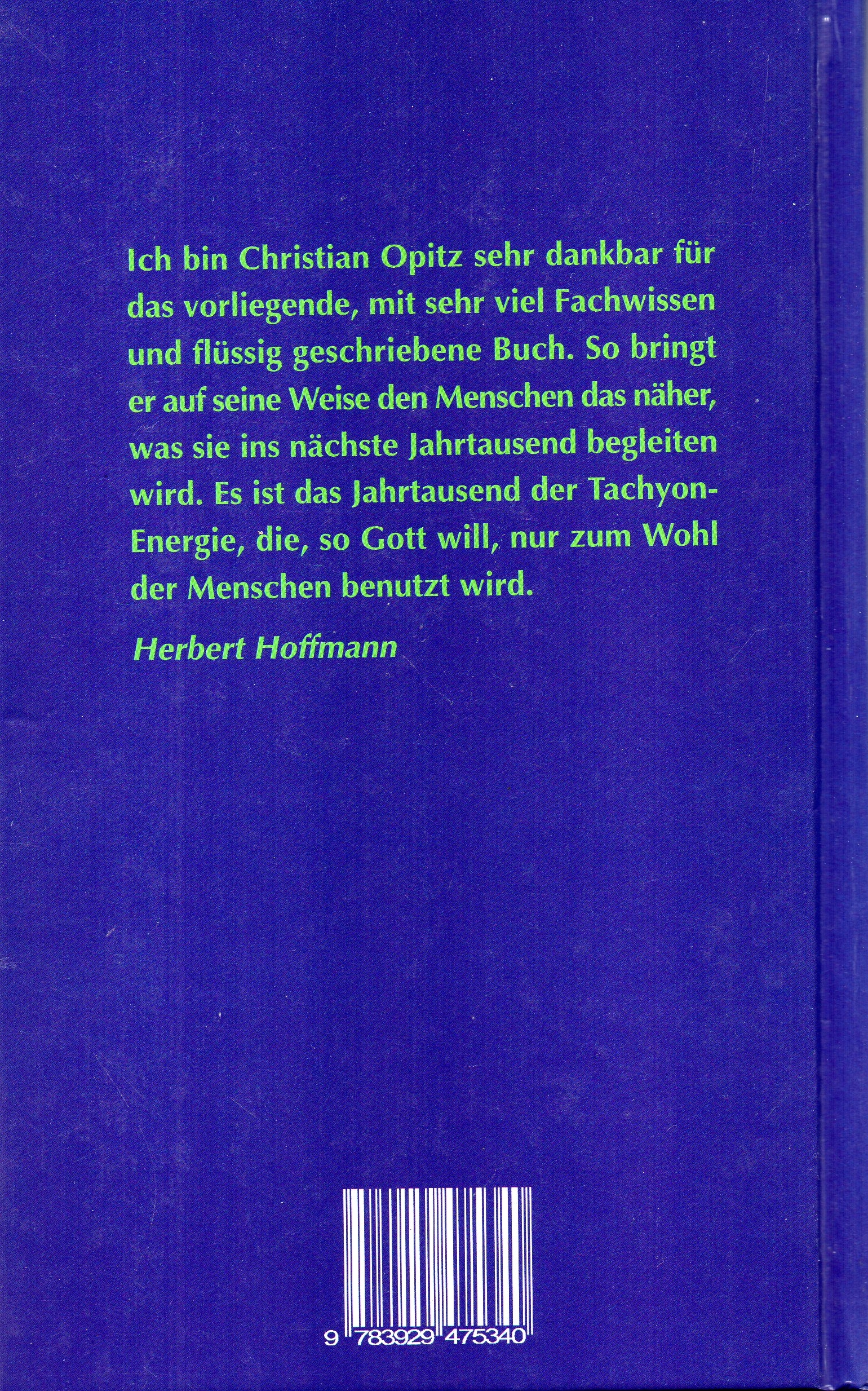 Christian Opitz: Unbegrenzte Lebenskraft durch Tachyoen